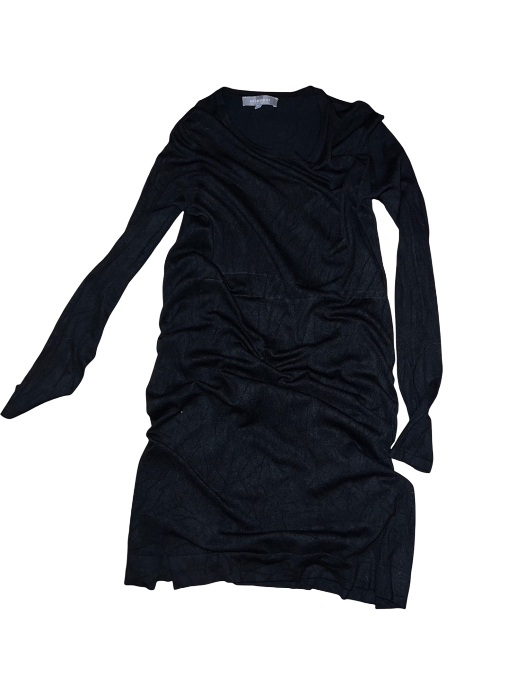 MISHUMO Kleid Pullover Schwarz Gr.: M