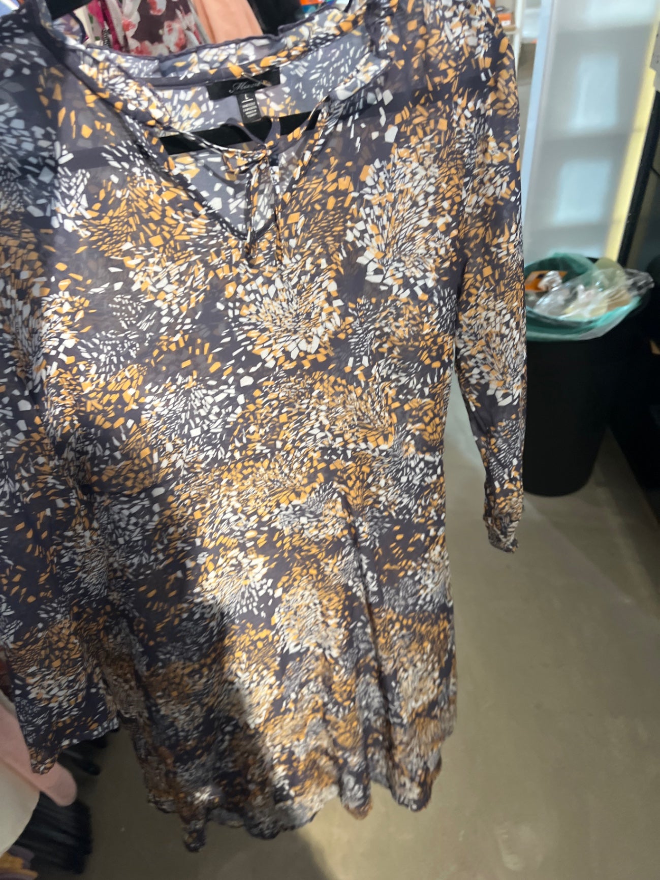Mavi Blusenkleid Mehrfarbig Gr.: L