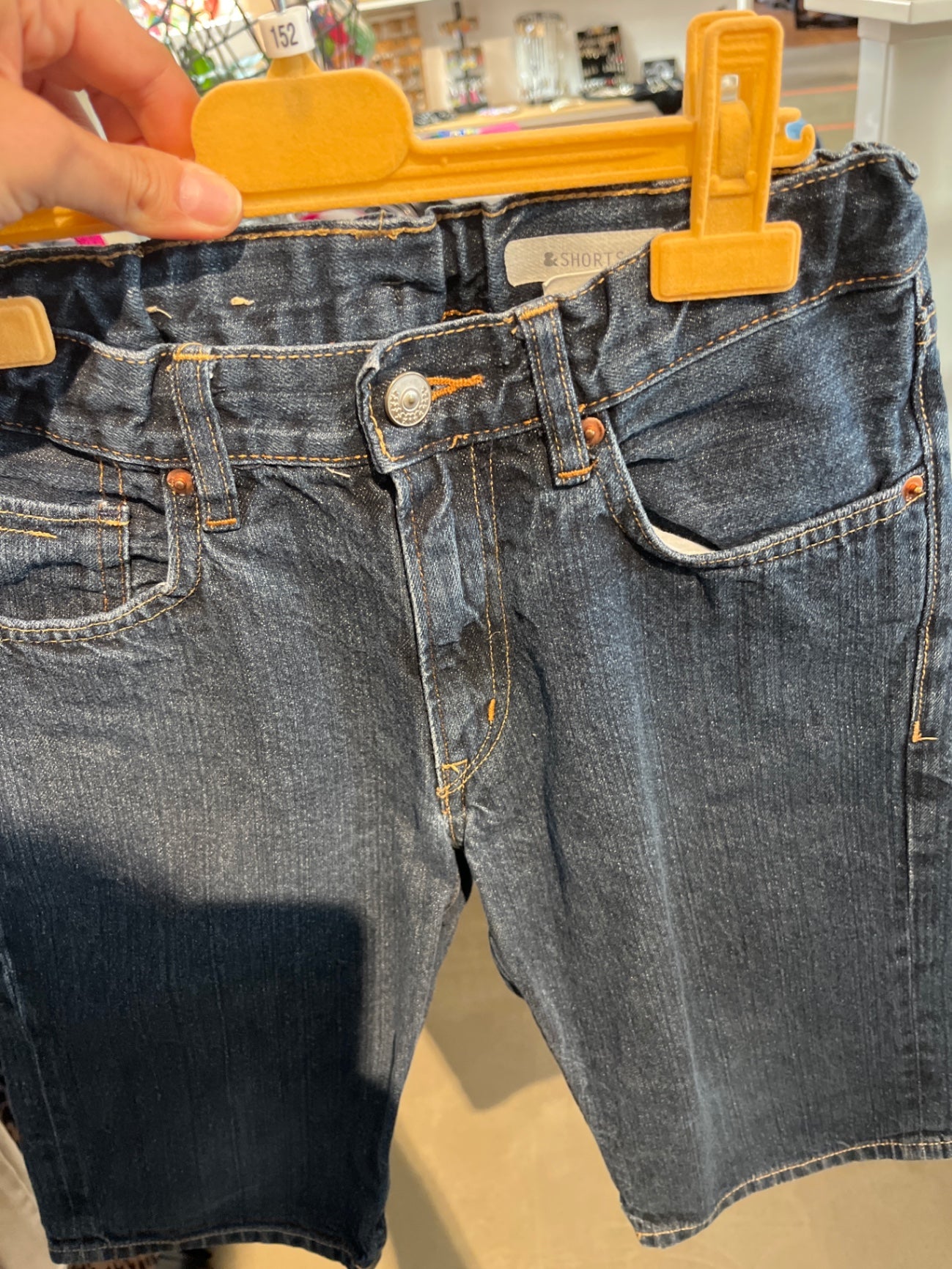 H&M Jeansshorts Dunkelblau Gr.: 152