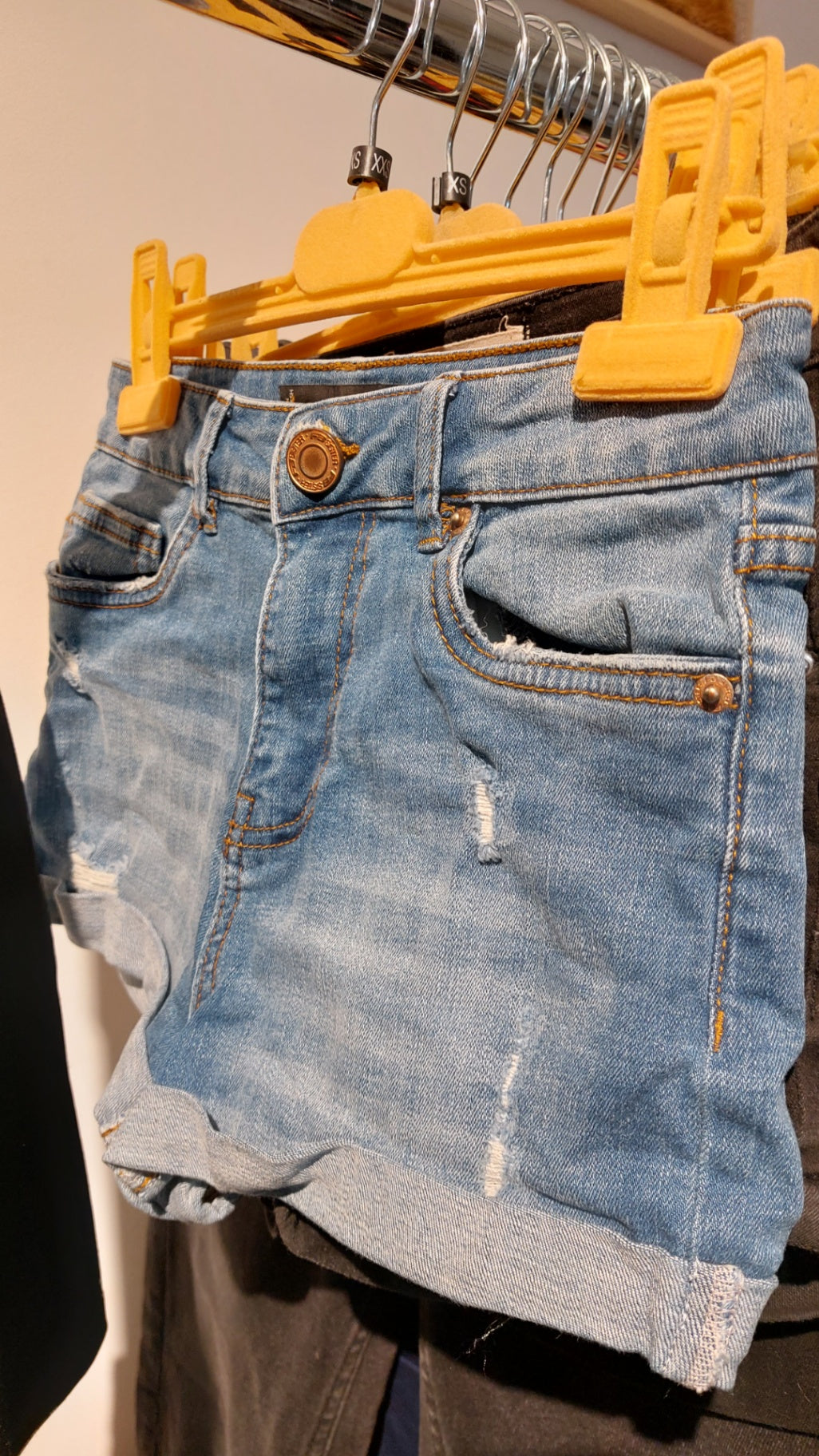 FB Sister Jeansshorts Blau Gr.: XXS