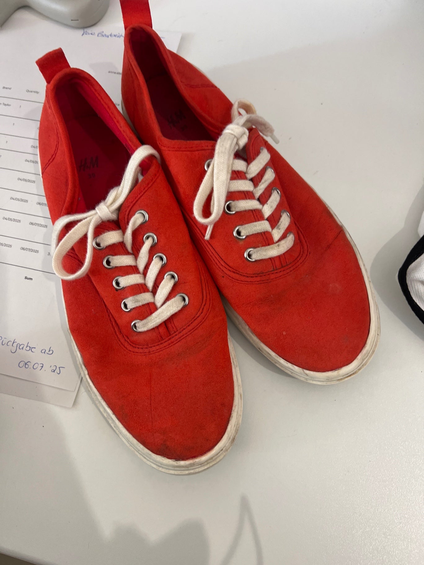 H&M Schuhe Rot Gr.: 39