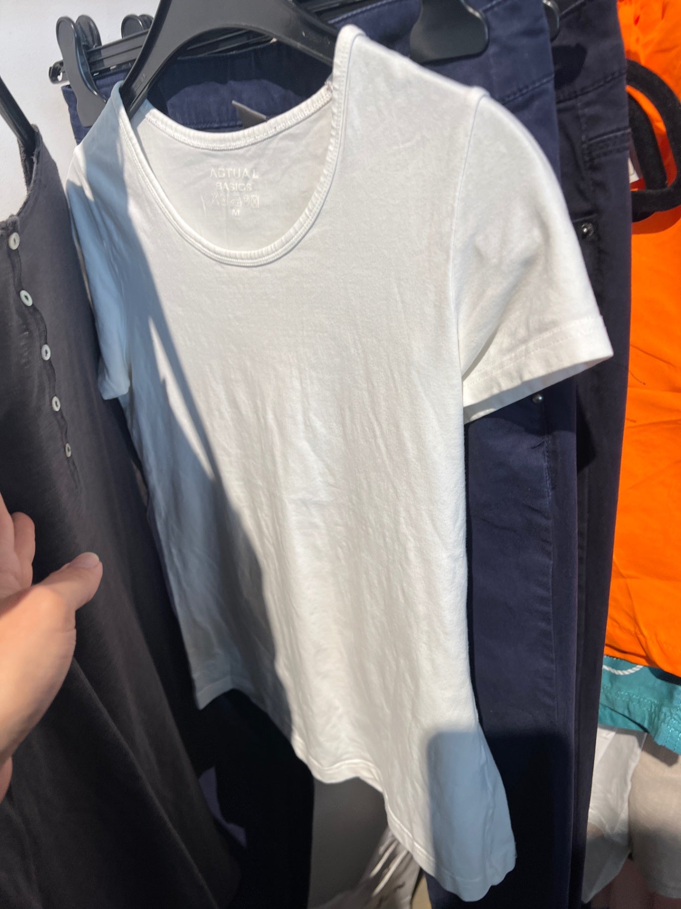 T-Shirt Weiß Gr.: M