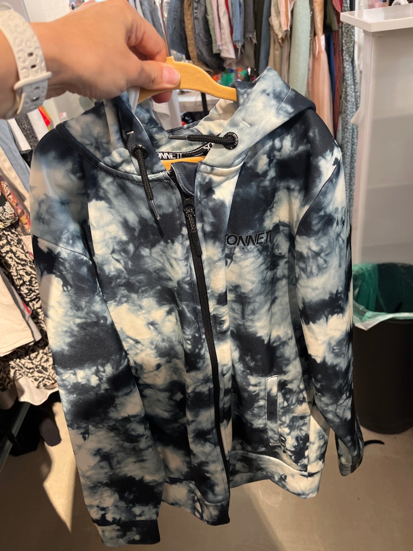 Sonneti Jacke Blau Batik Gr.: 164