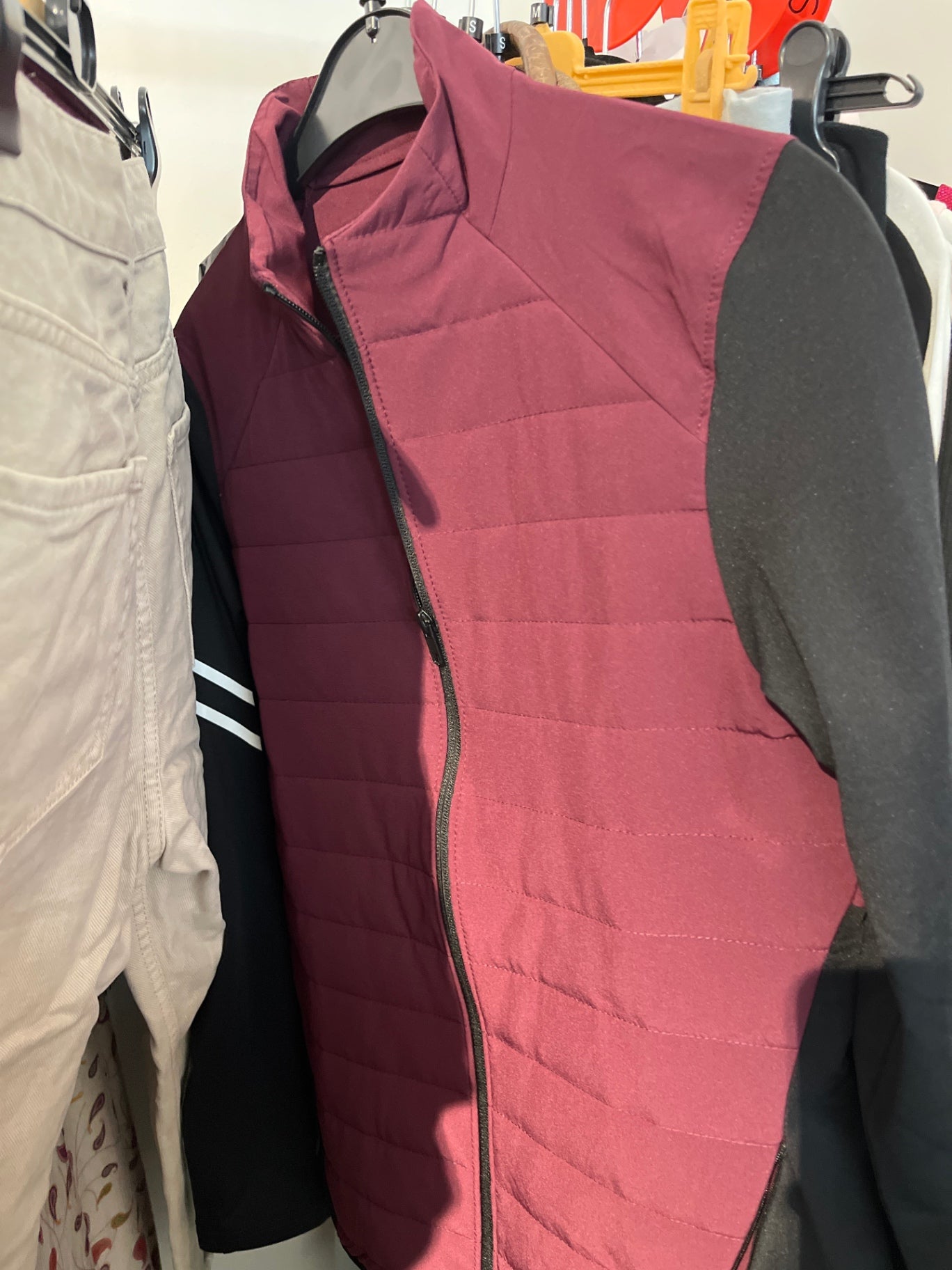 Even & Odd Sportjacke Schwarz lila Gr.: L
