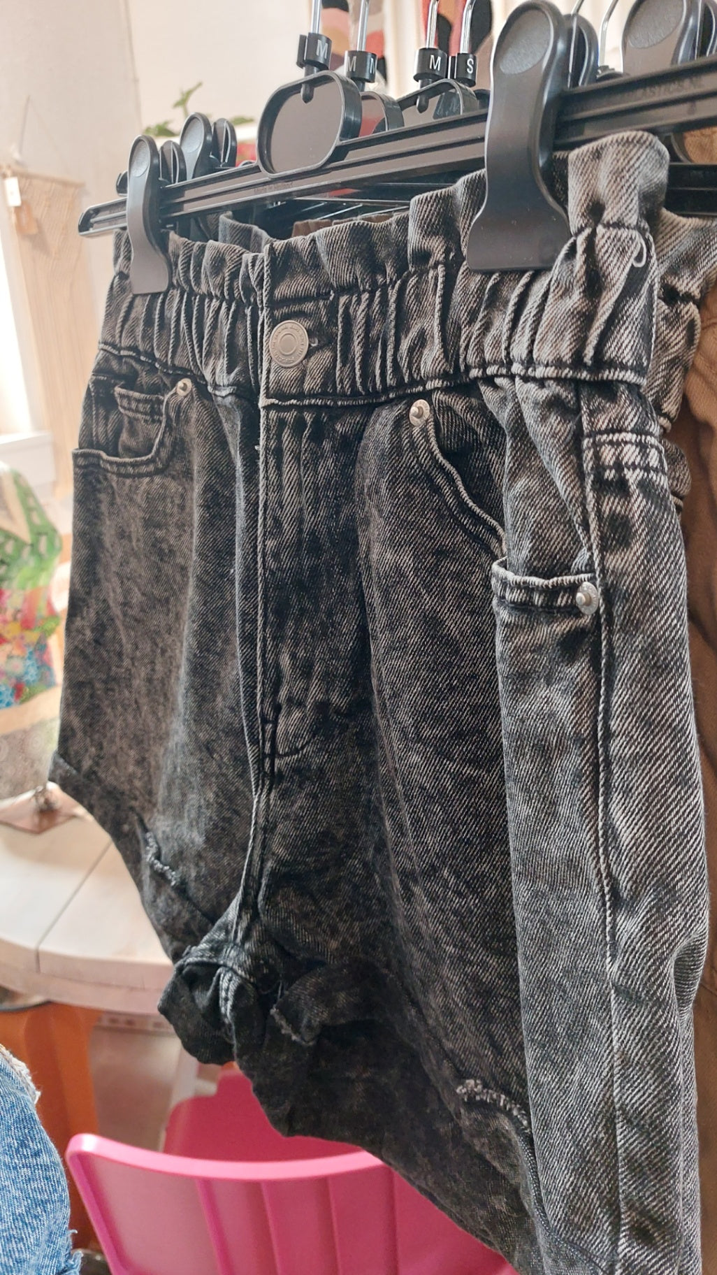 FB Sister Shorts Schwarz/Grau Gr.: M