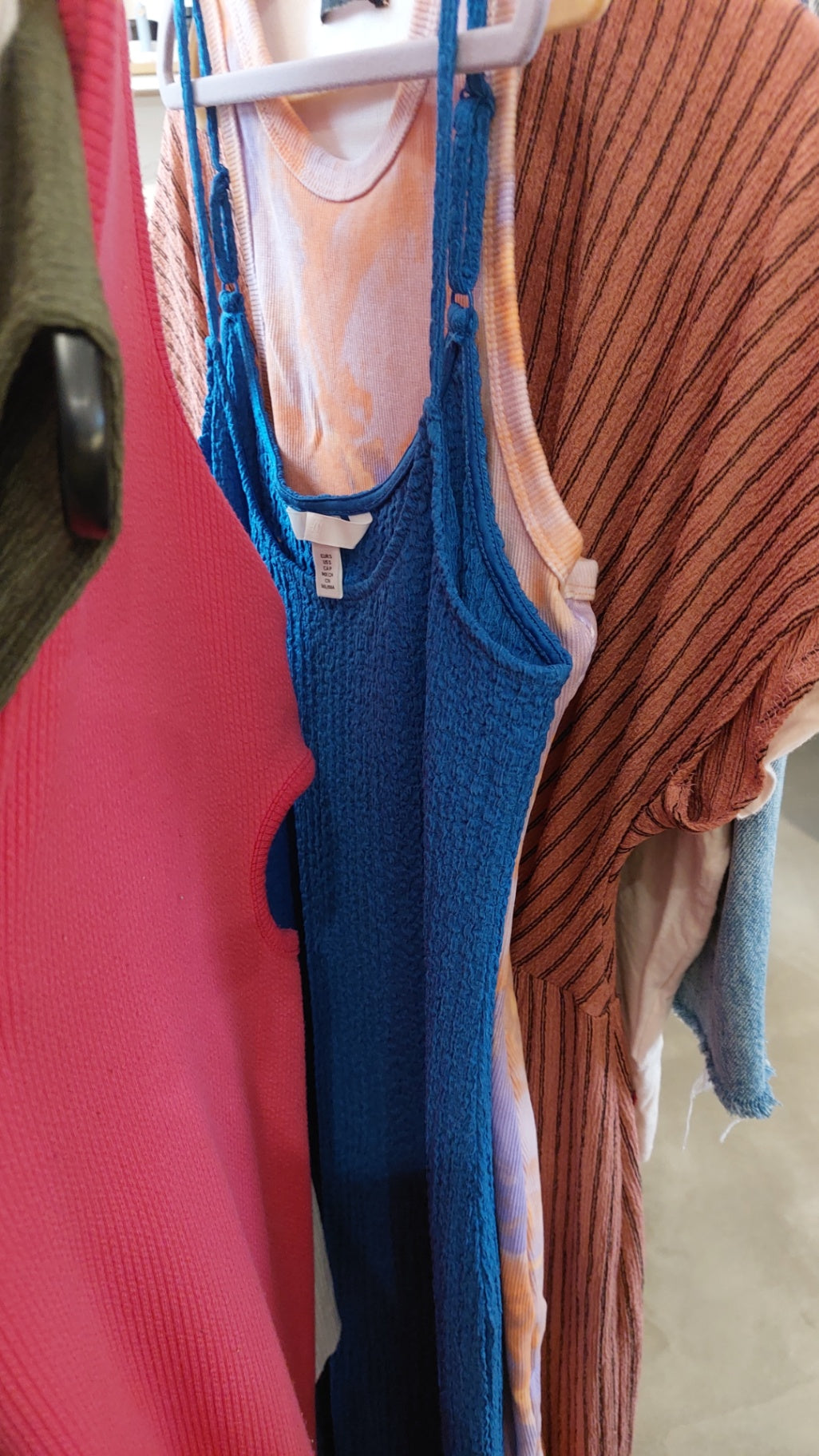 H&M Kleid Blau Gr.: S
