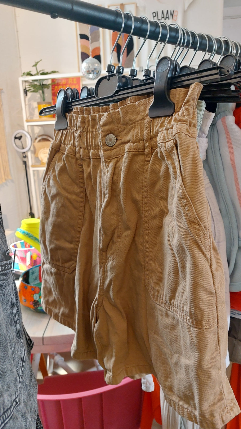 Pull & Bear Shorts Beige Gr.: M