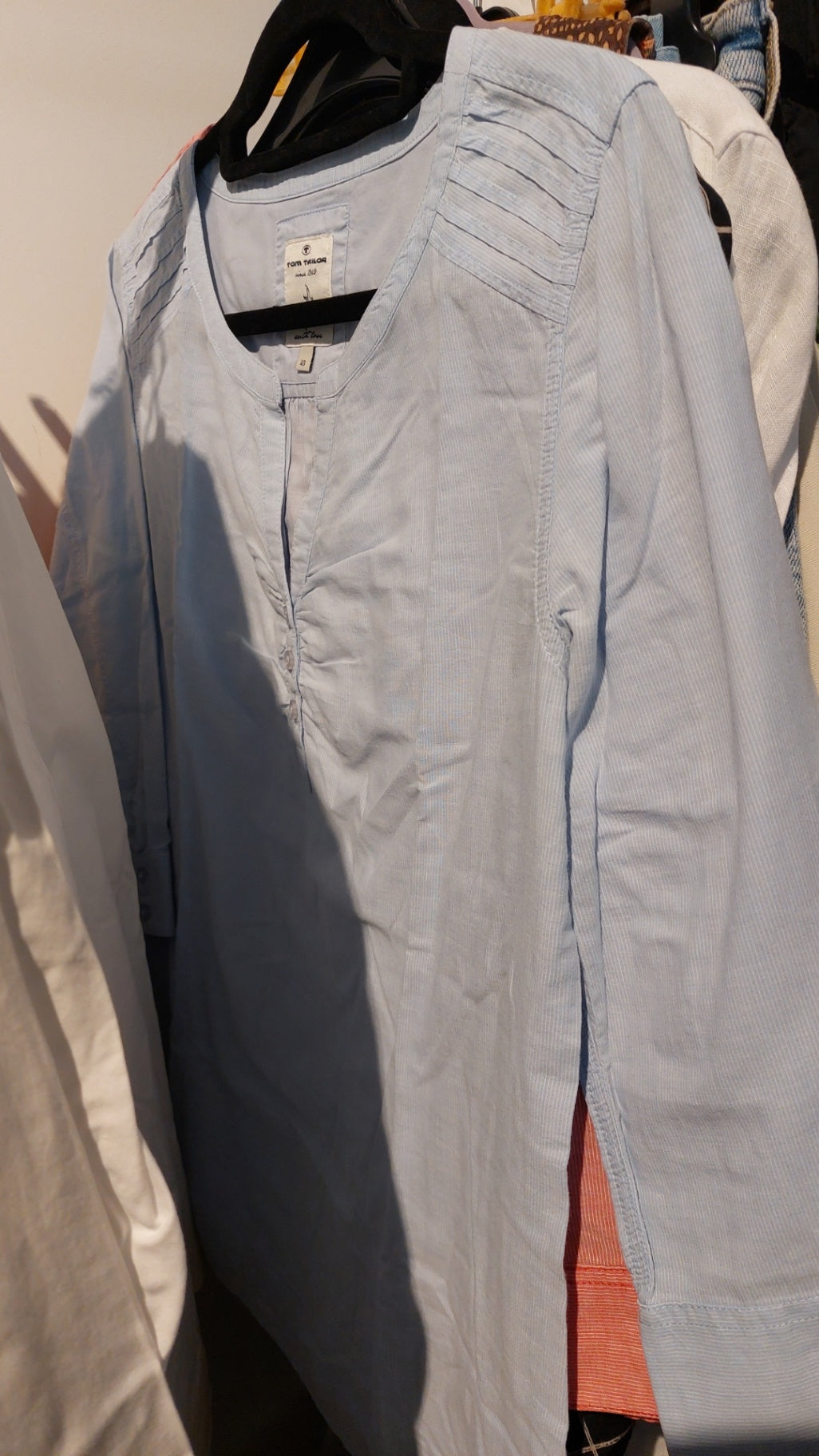 Tom Tailor Bluse Hellblau Gr.: M