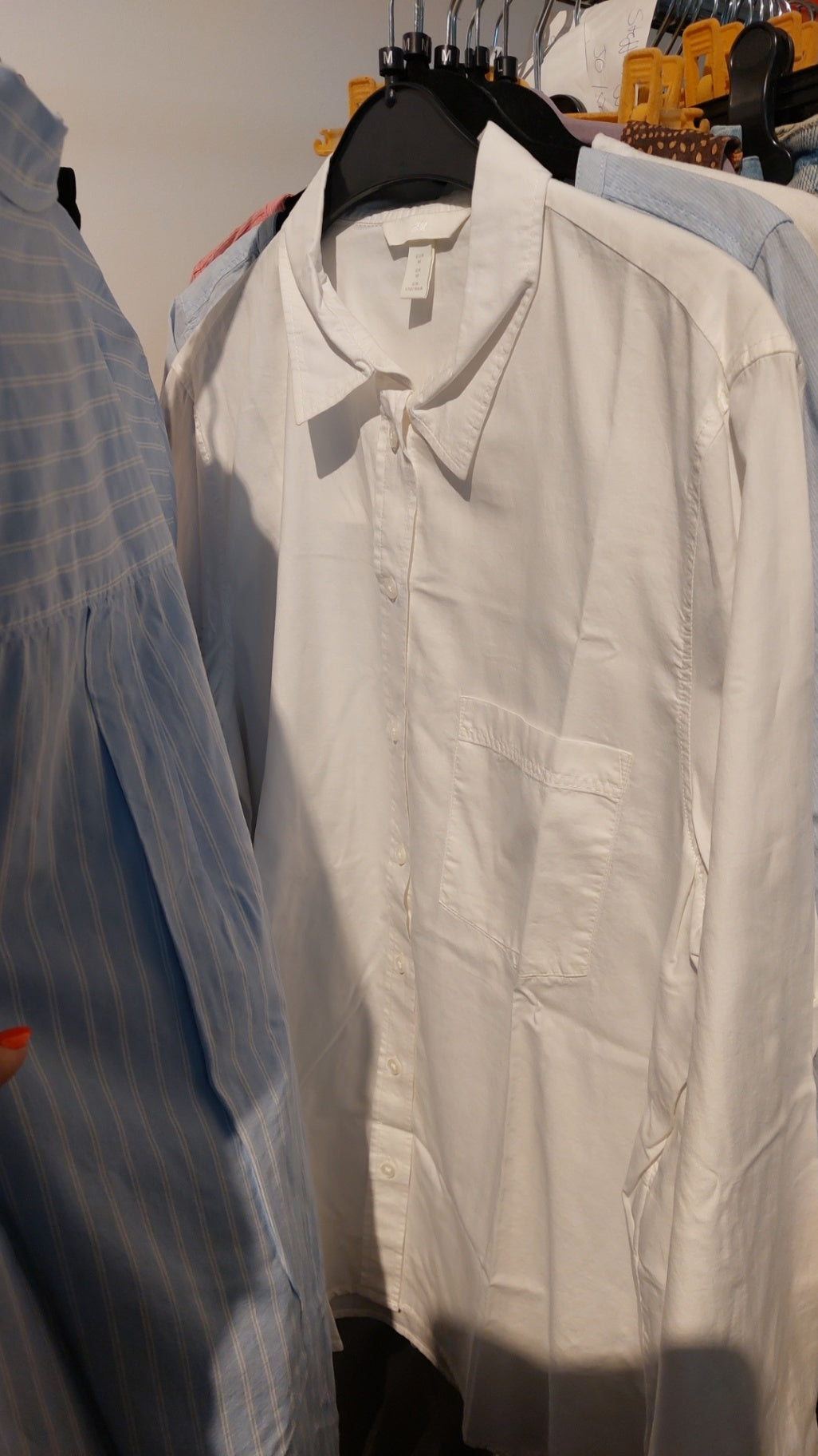 H&M Bluse Weiß Gr.: M