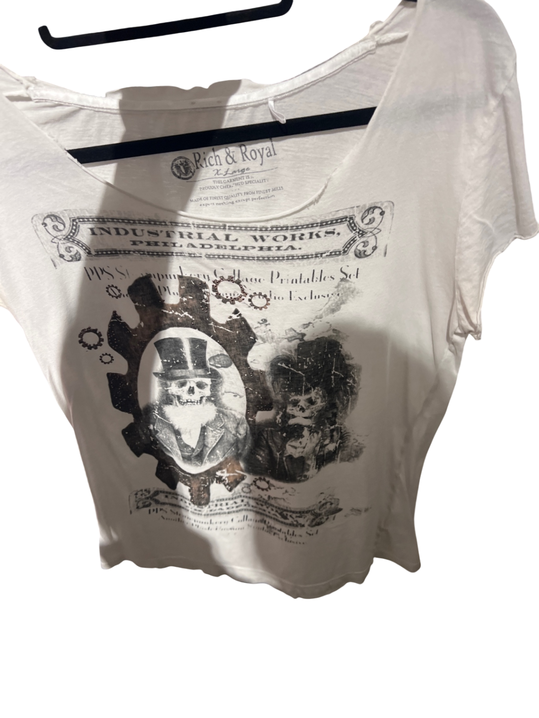 Rich & Royal T-Shirt Weiß