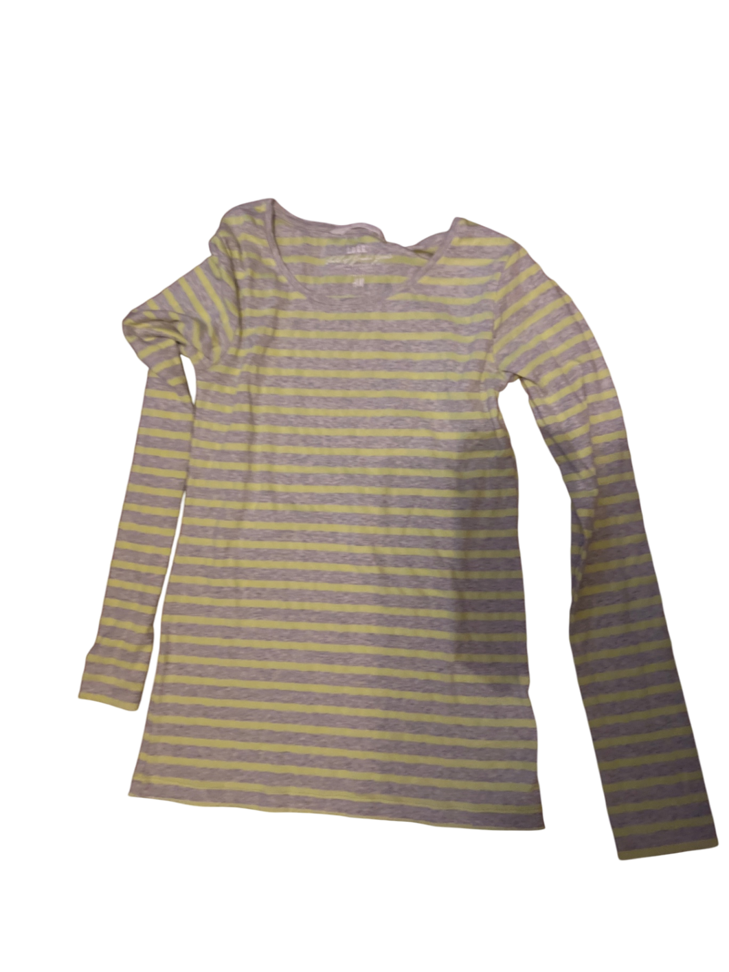 H&M Longsleeve Grau Gelb Gr.: M