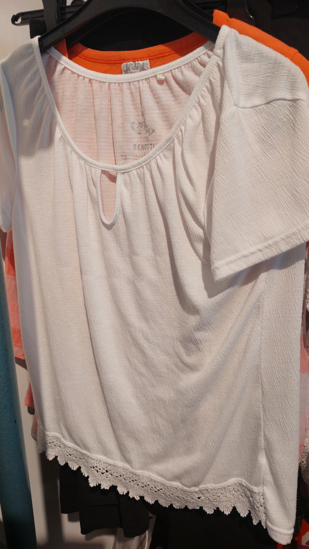 Gina Benotti T-Shirt Weiß Gr.: S