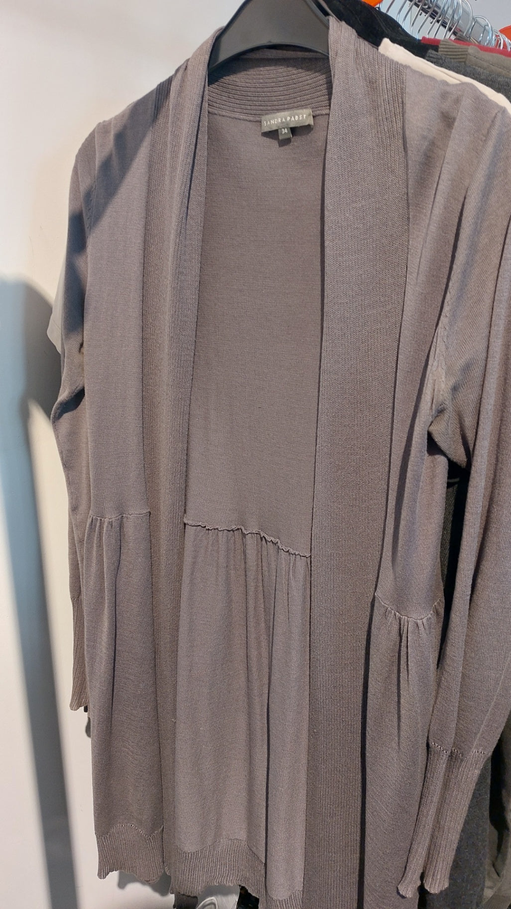 Sandra P. Jäckchen mit Seide Grau B-Ware Gr.: XS