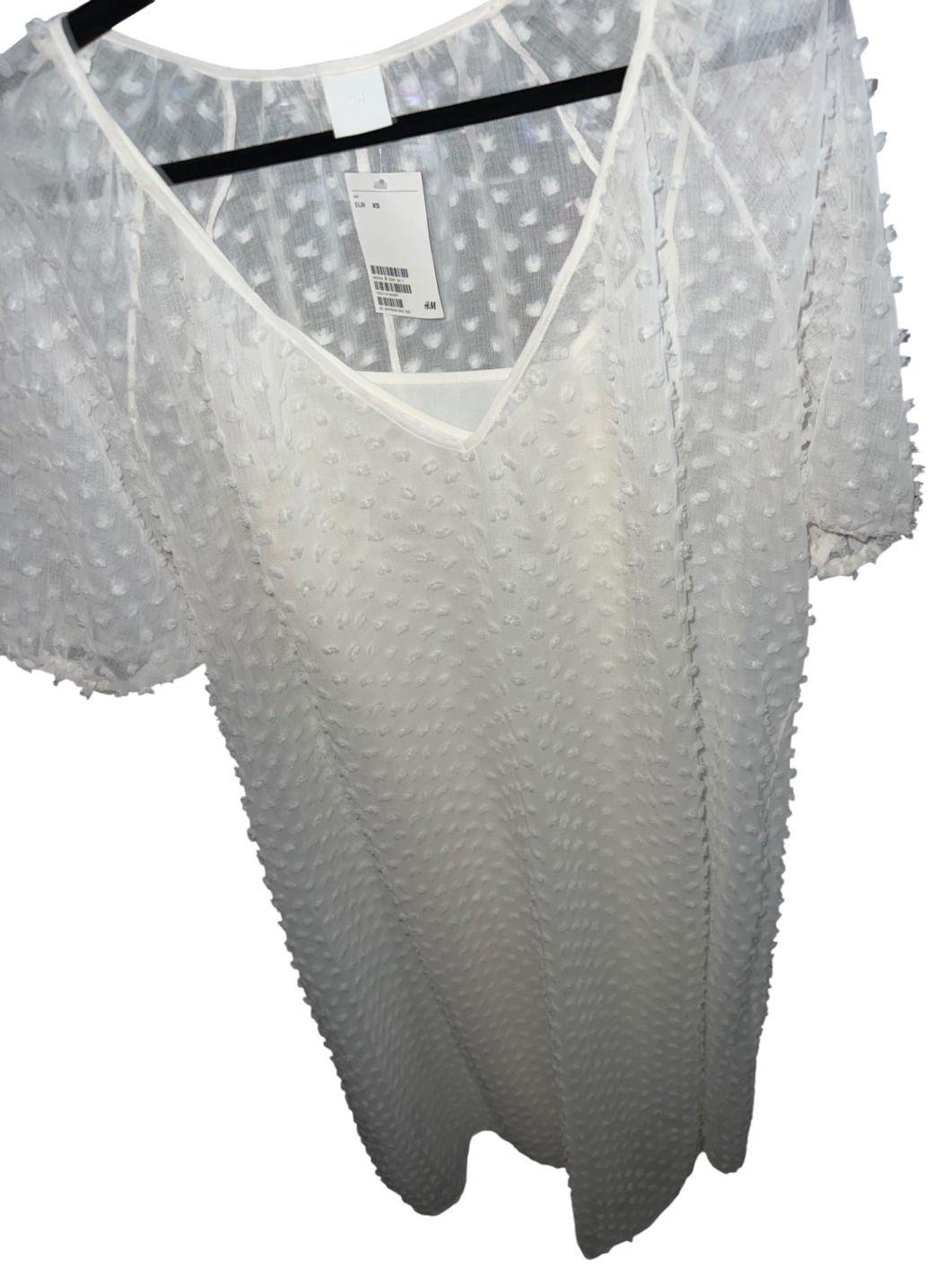 H&M Kleid Weiß Gr.: XS