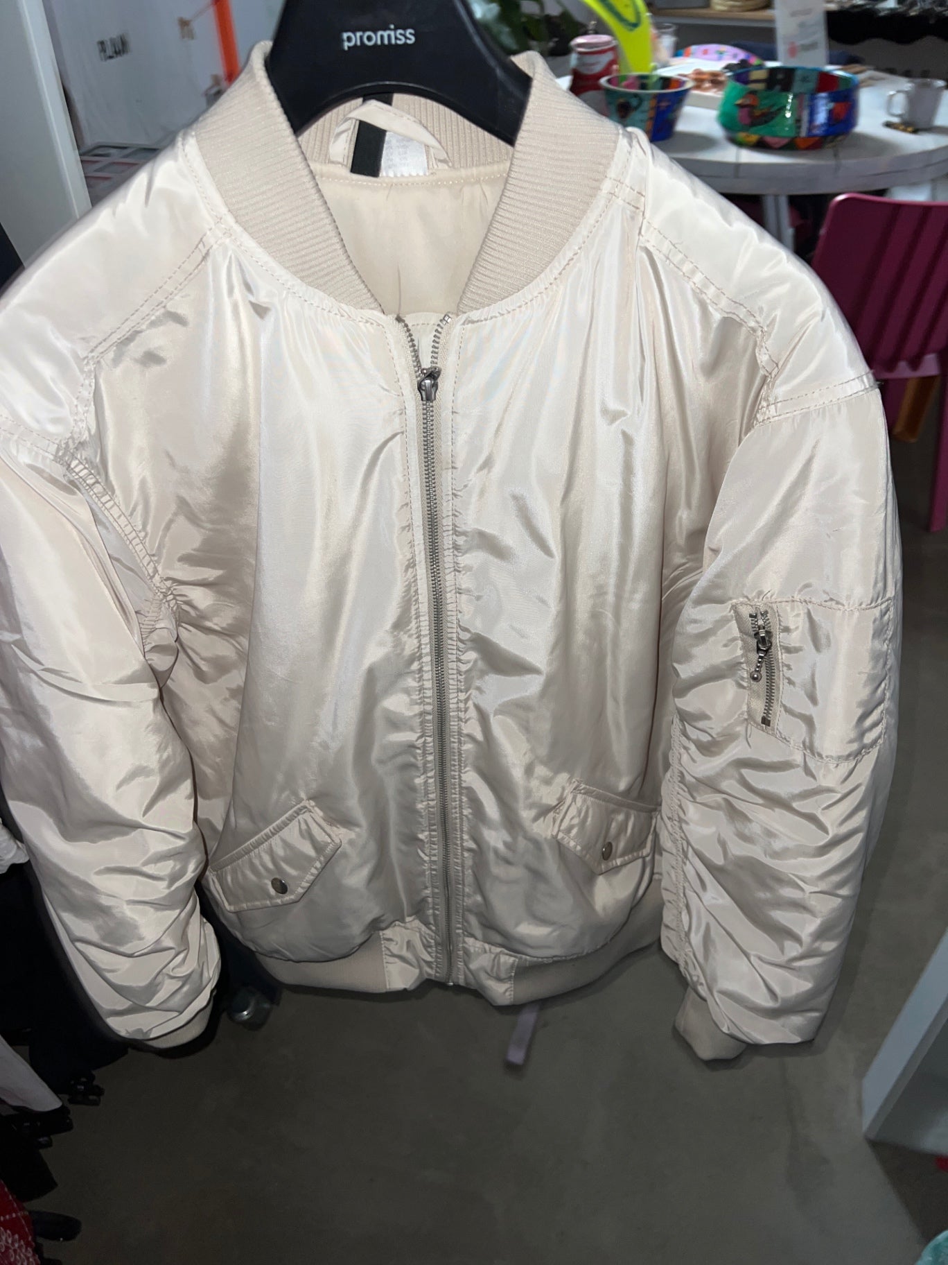 H&M Jacke Beige Gr.: S