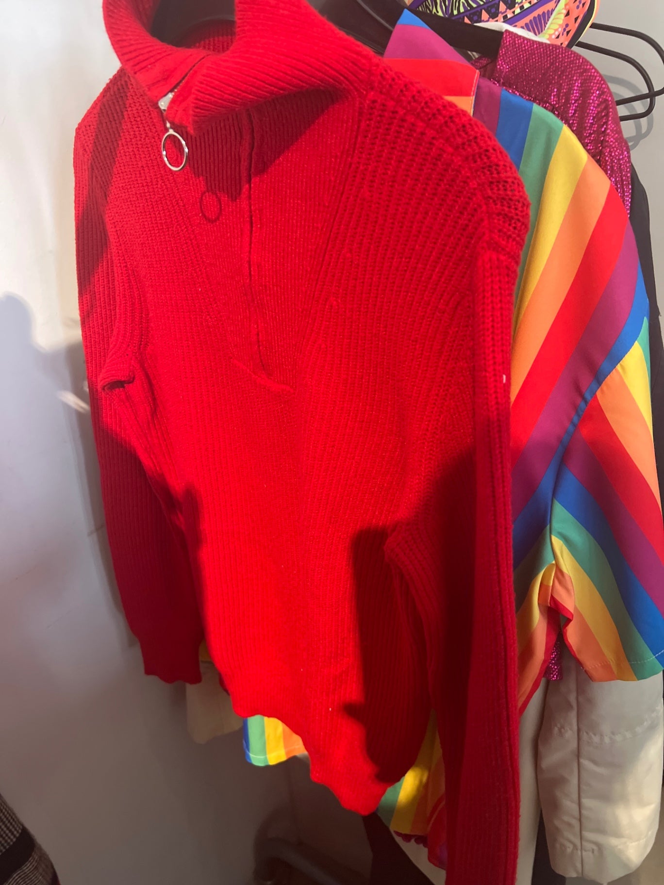 Montego Pullover Rot Gr.: XS