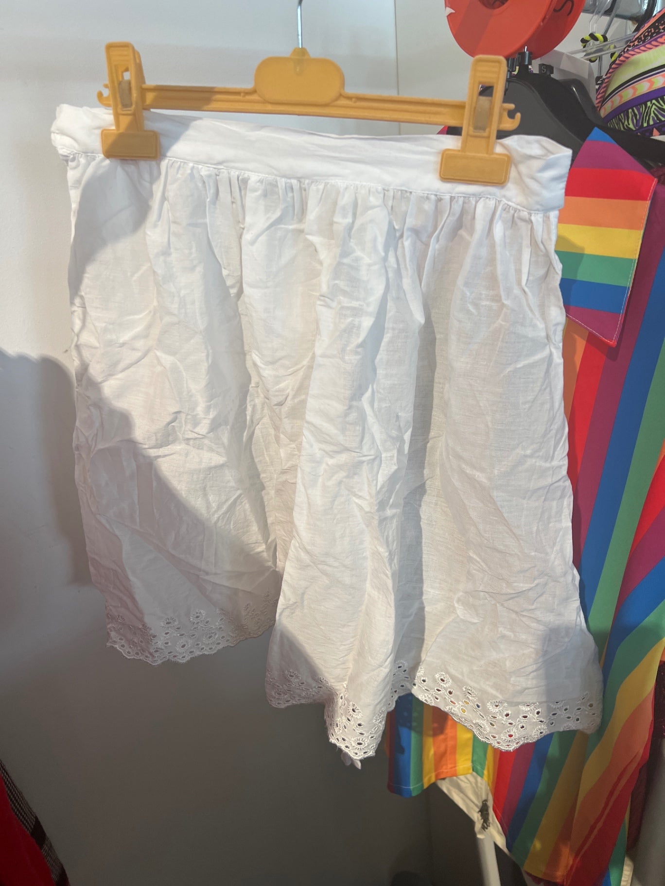 G!NA Trachtenschürze Weiß