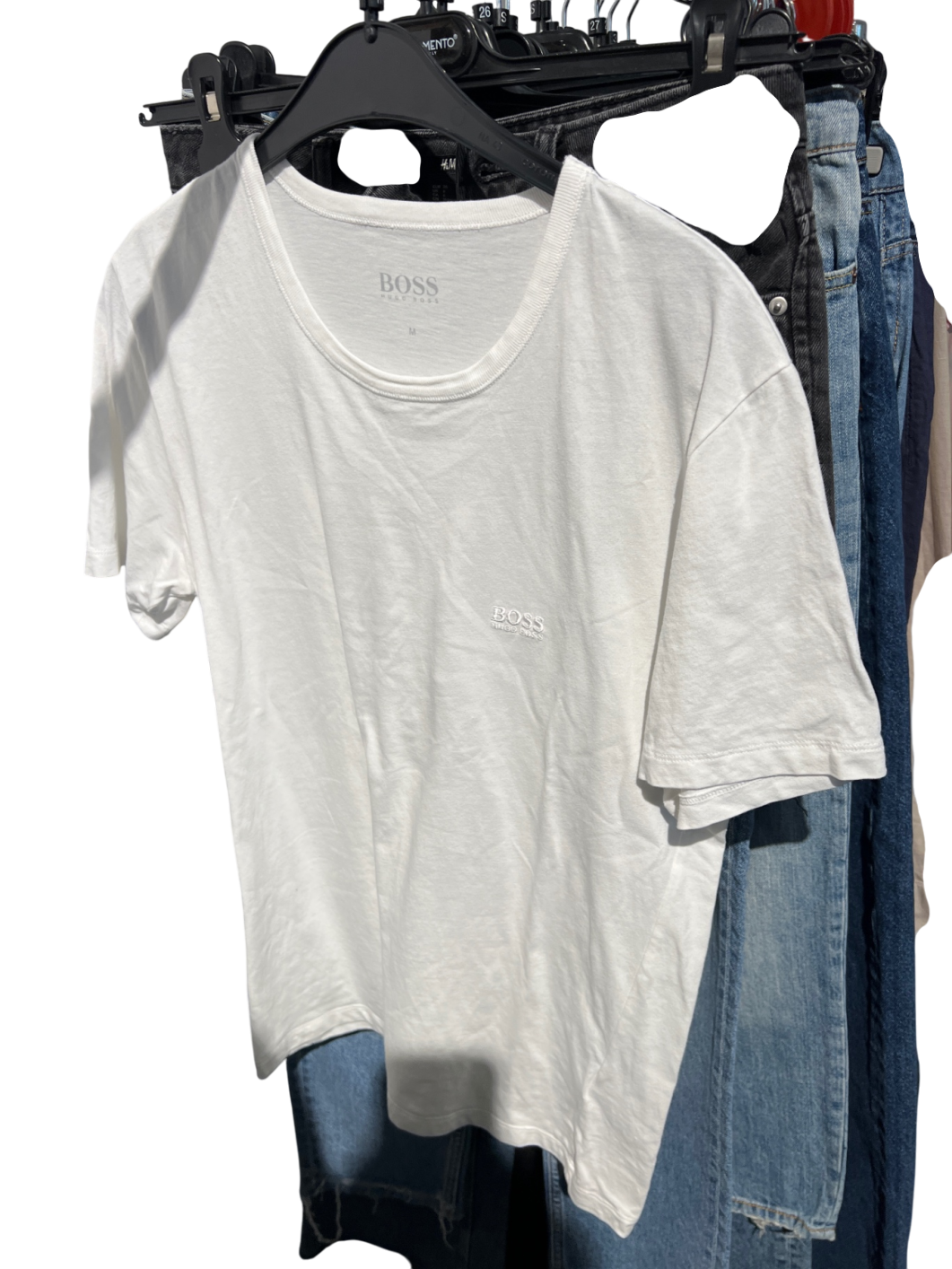 Hugo Boss T-Shirt Weiß Gr.: M