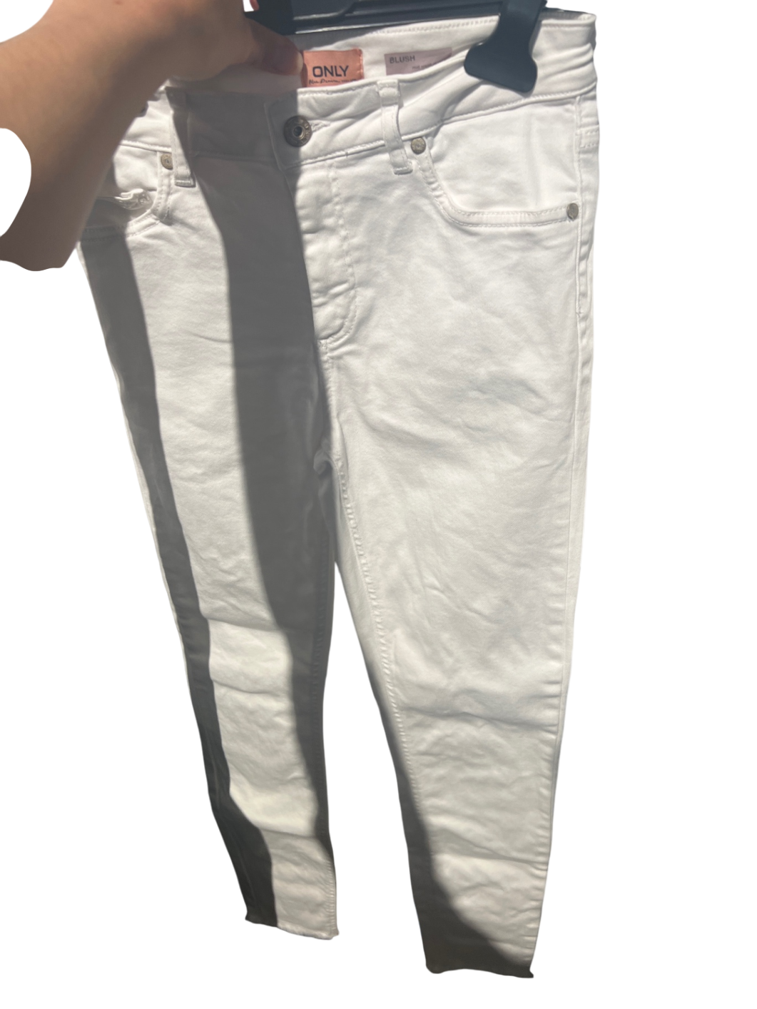ONLY Jeans Weiß Gr.: M