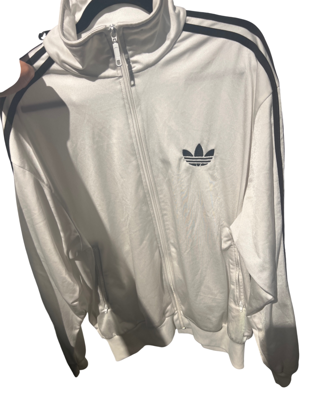 adidas Jacke Weiß Gr.: L