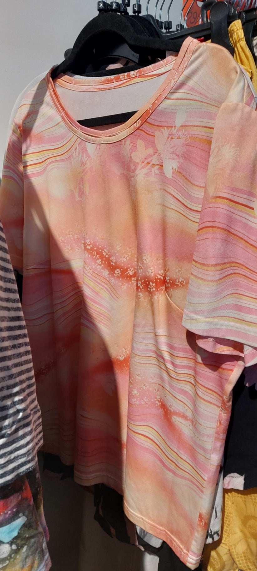 T-Shirt Pfirsichrosa Gr.: 48