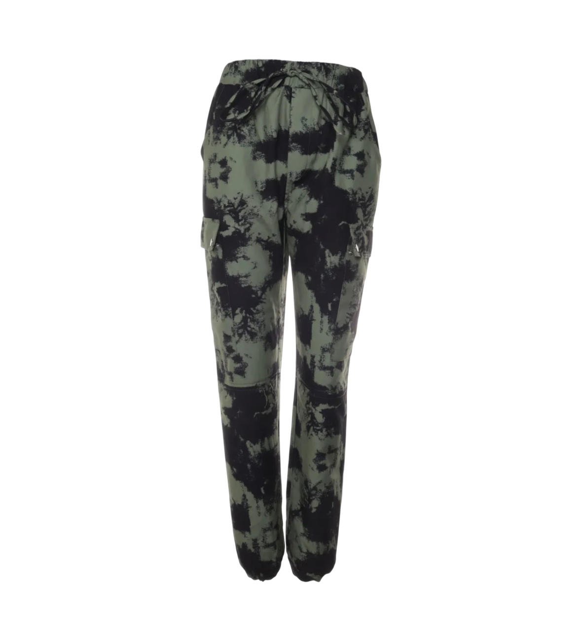 Missguided Hose Grün und Schwarz Gr.: 38