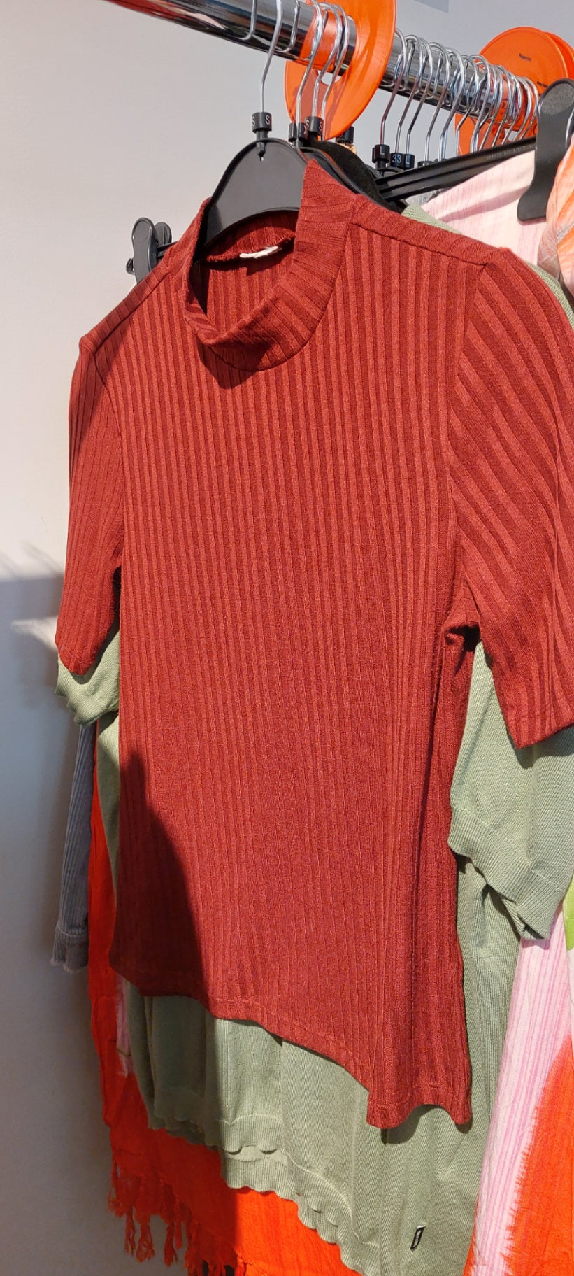 T-Shirt Rot Gr.: S