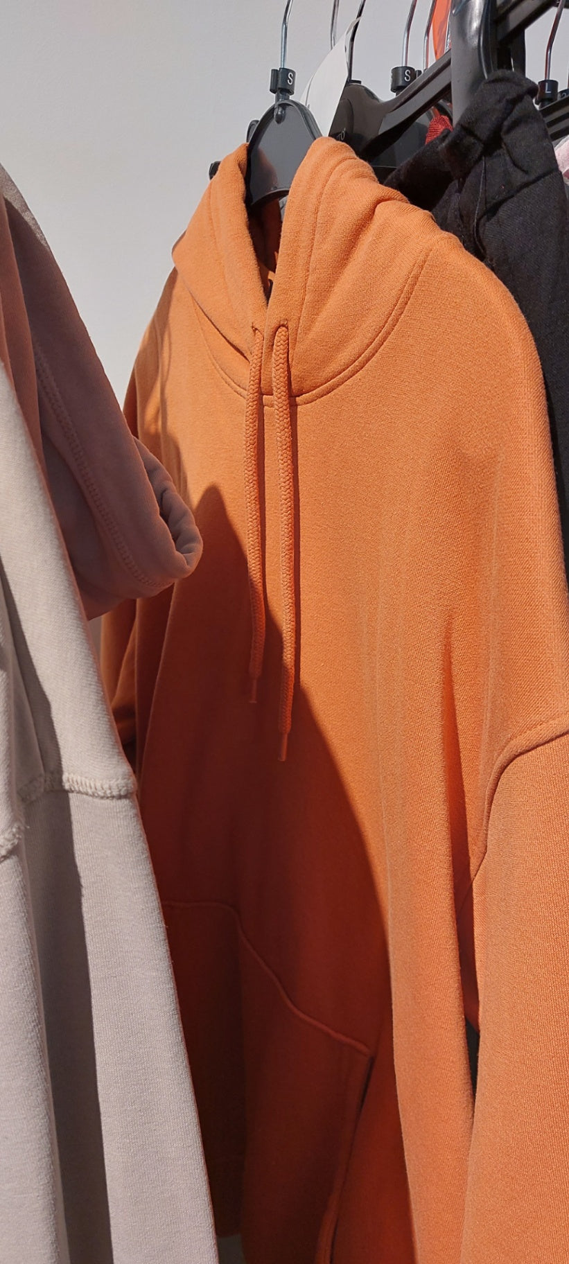 H&M Hoodie Orange B-Ware Gr.: S