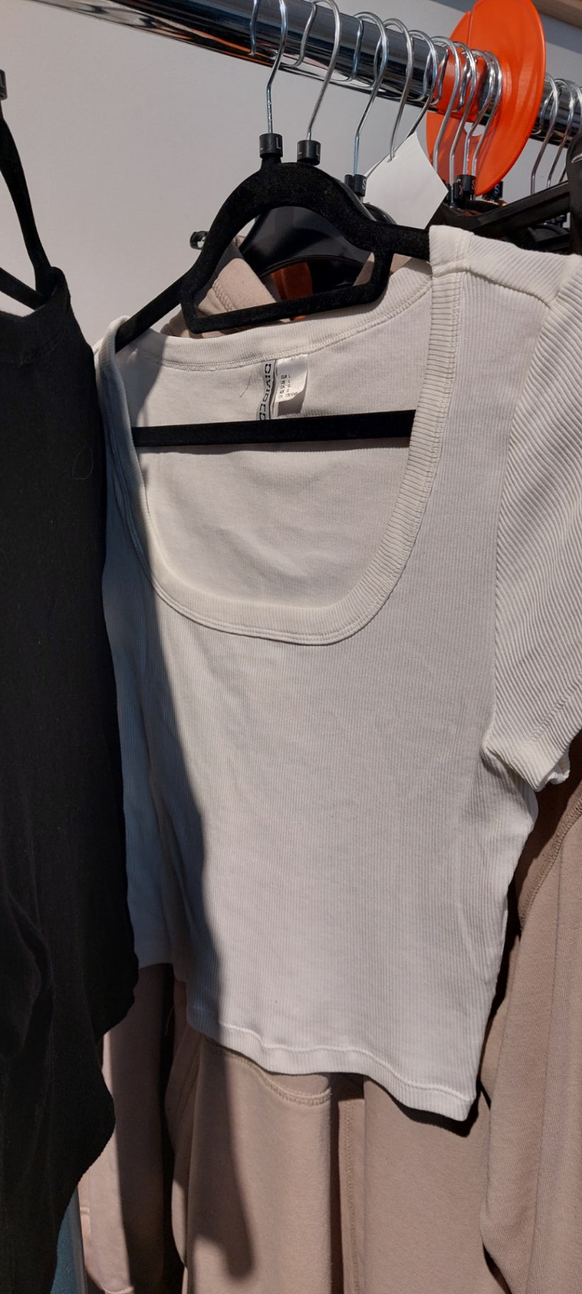 DIVIDED T-Shirt Weiß Gr.: L