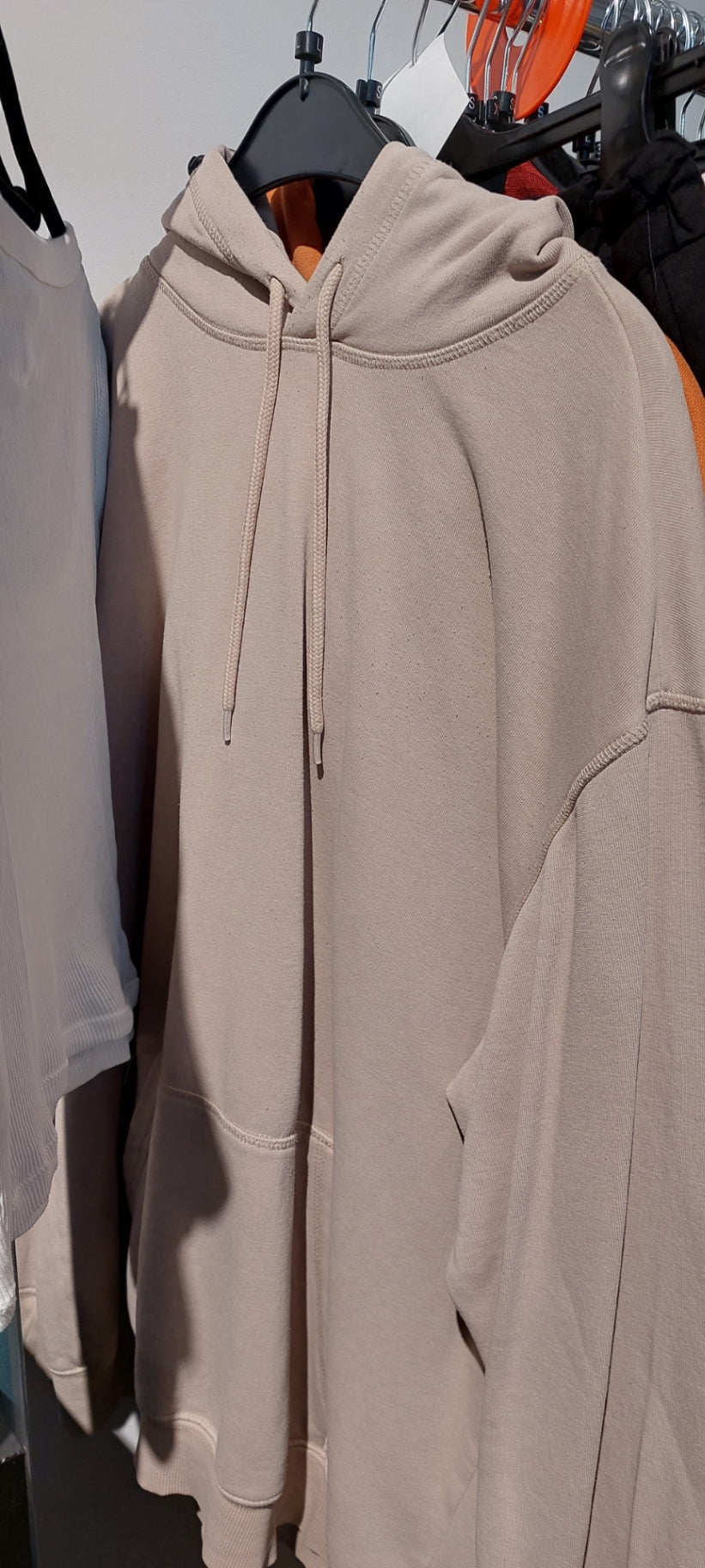 H&M Hoodie Beige B-Ware Gr.: L