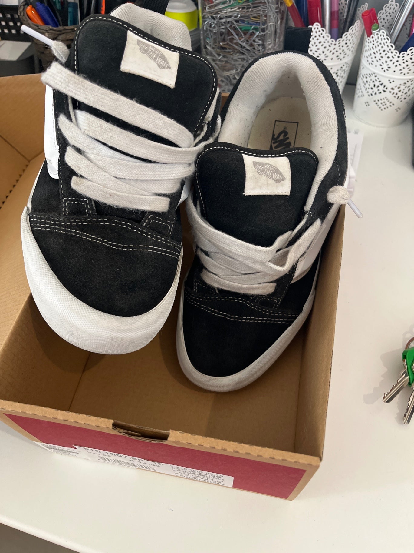 Vans Schuhe Schwarz und Weiß Gr.: 39