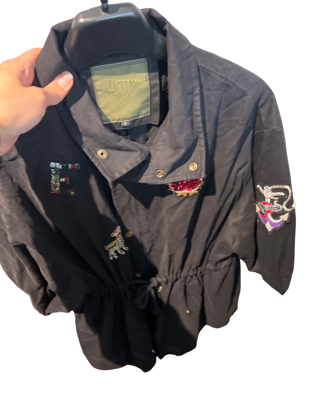 Miss & Furs Jacke Schwarz Gr.: L