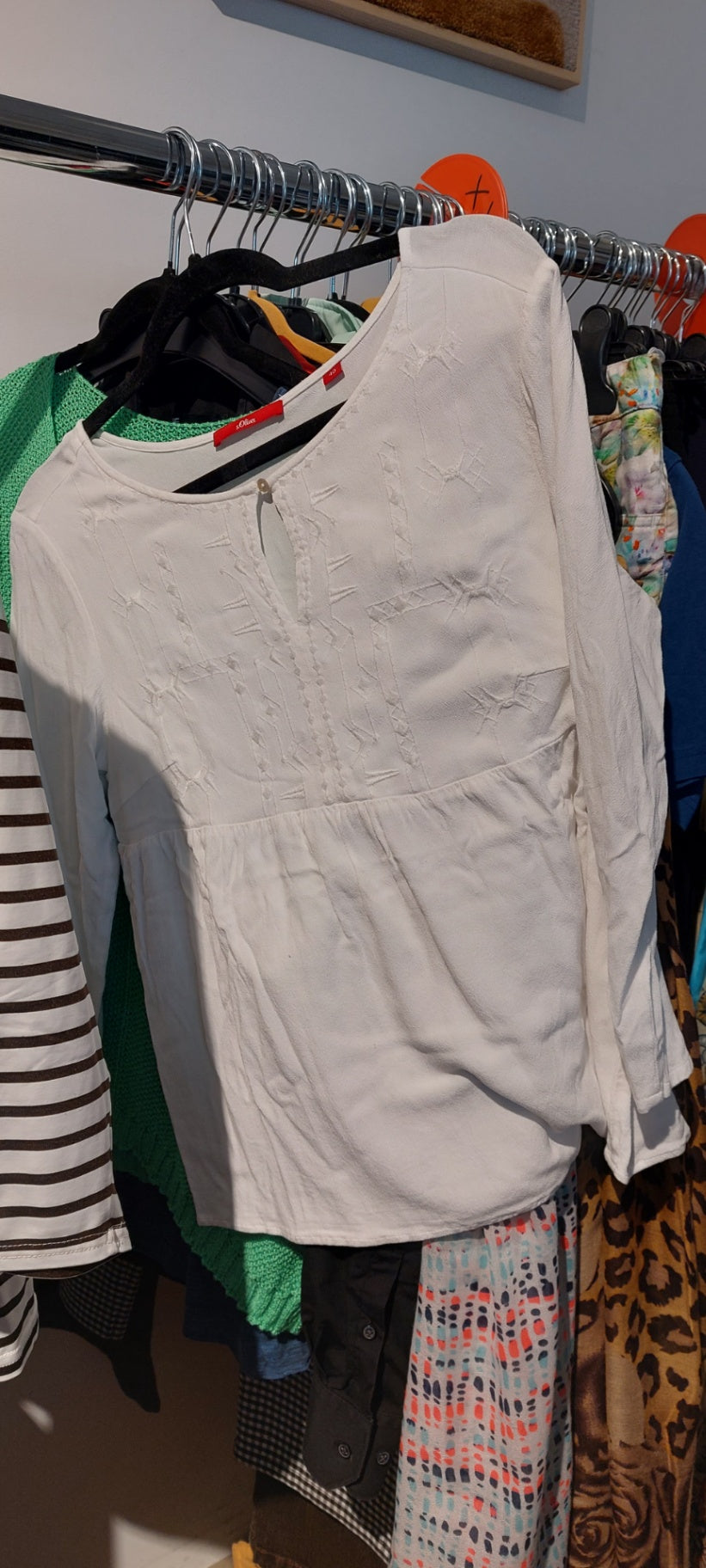 s.Oliver Bluse Weiß Gr.: 40