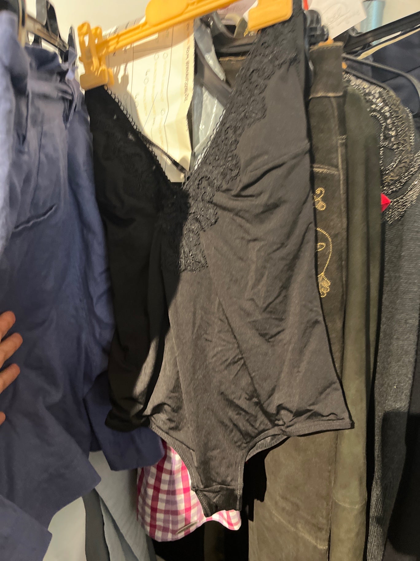 Body/Badeanzug Schwarz