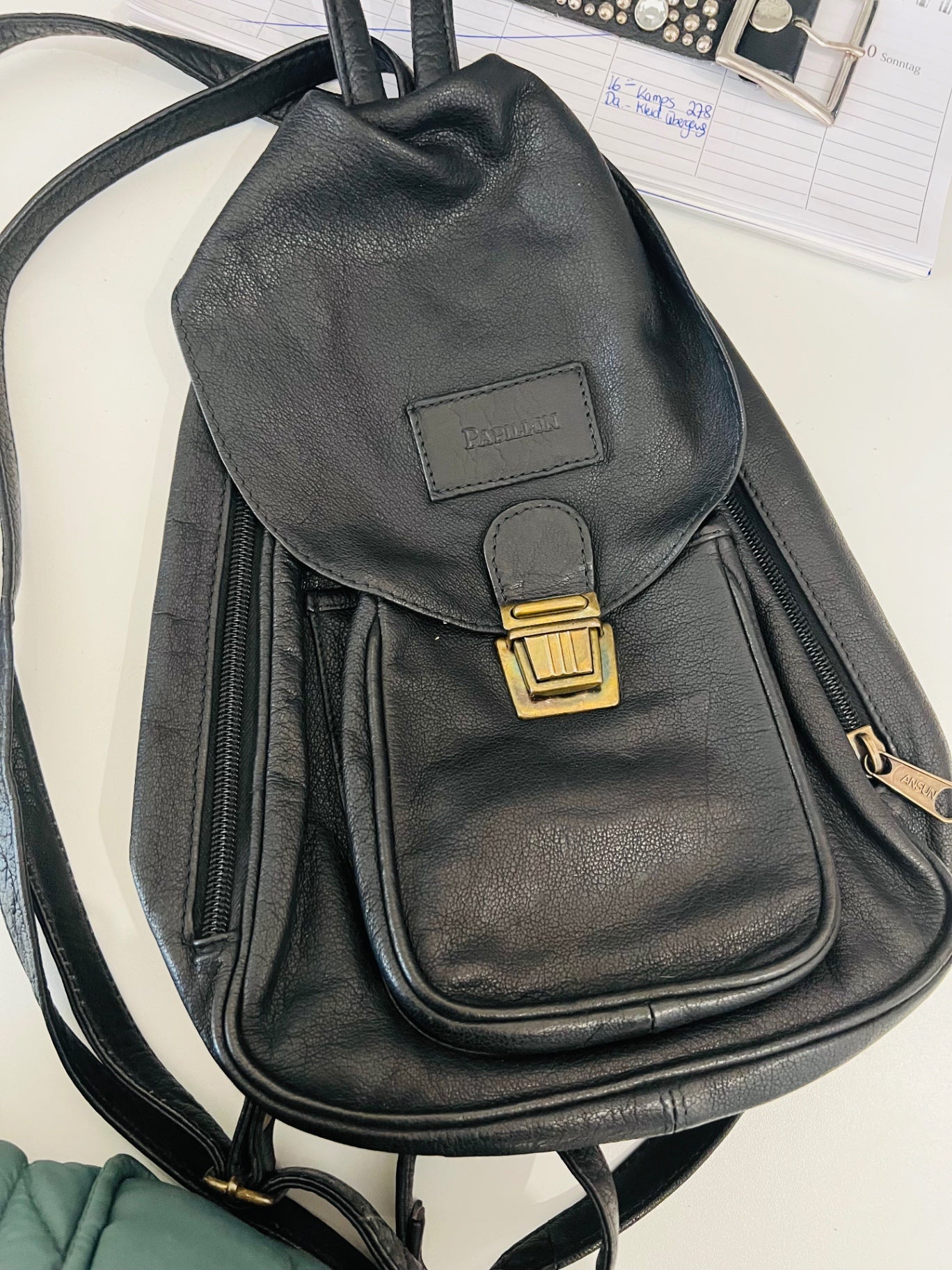 Papillon Rucksack Schwarz