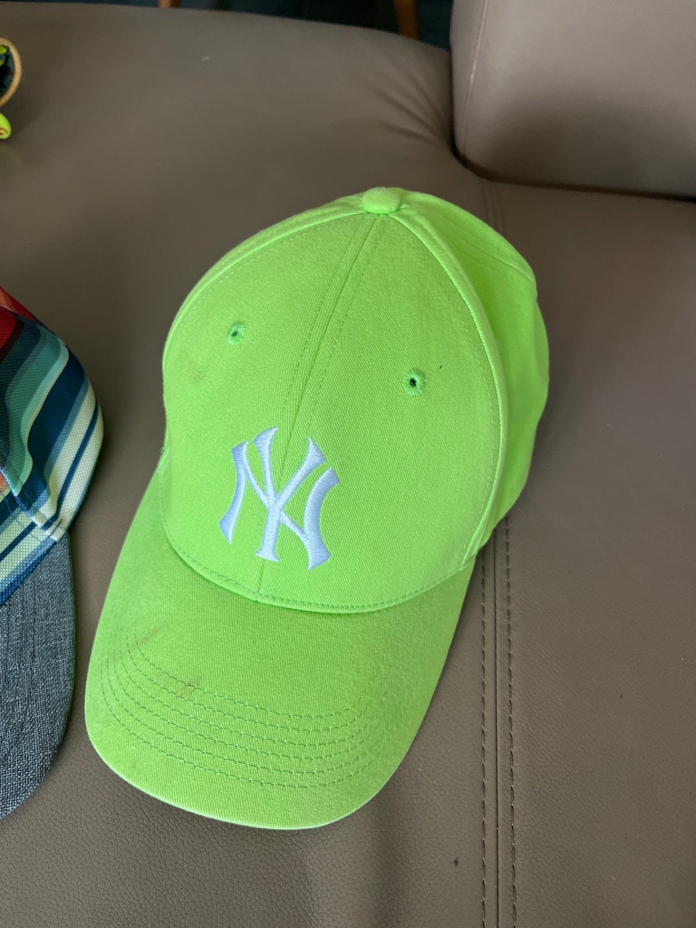 New era Kappe Neon grün