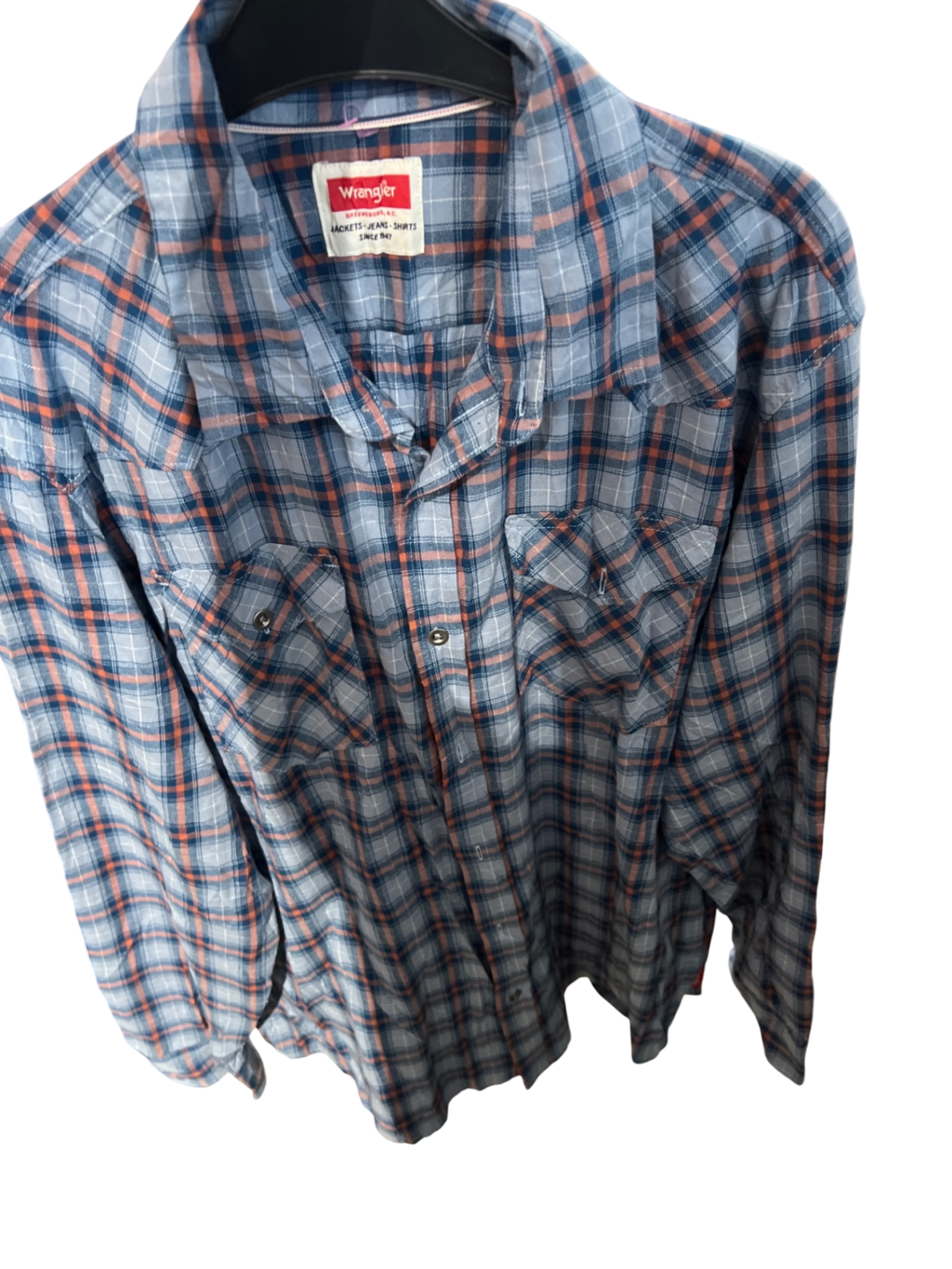 Wrangler Hemd Blau Gr.: XL