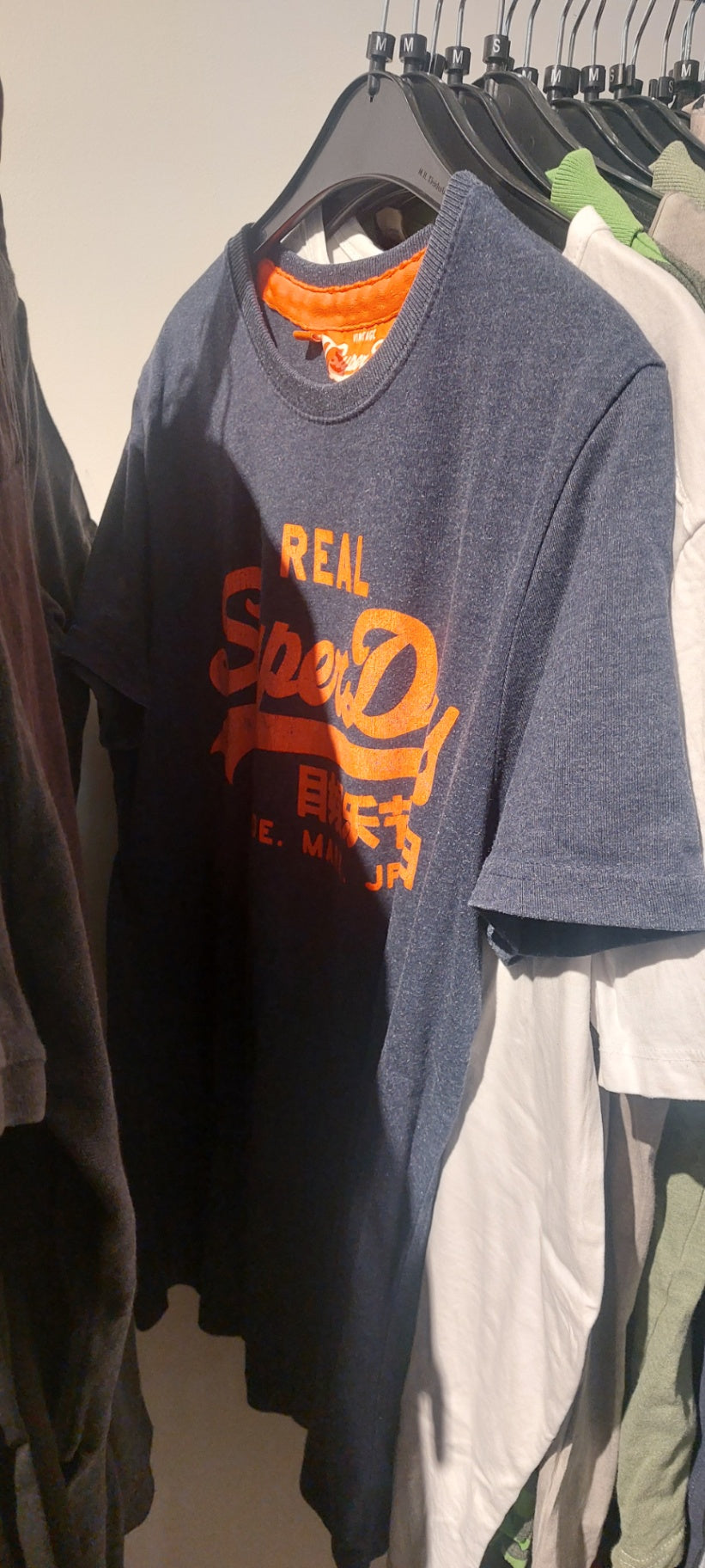 Superdry T-Shirt Blau B-Ware Gr.: M