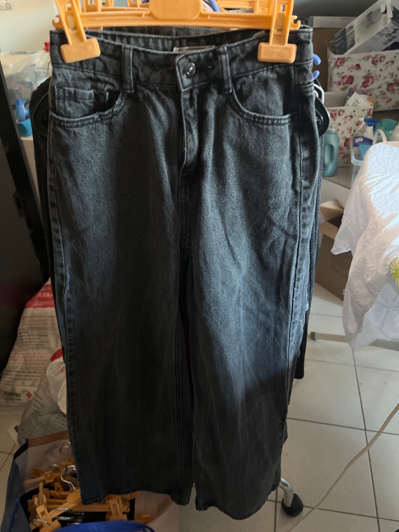 Pimkie Jeans Schwarz Gr.: 32