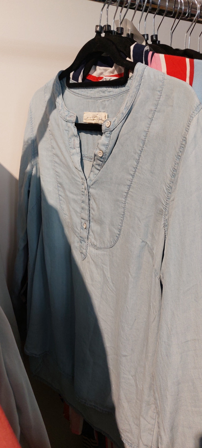 H&M Hemd Hellblau Gr.: 40
