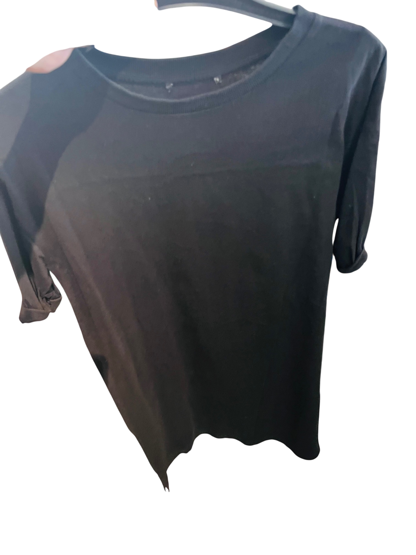 T-Shirt Schwarz Gr.: M