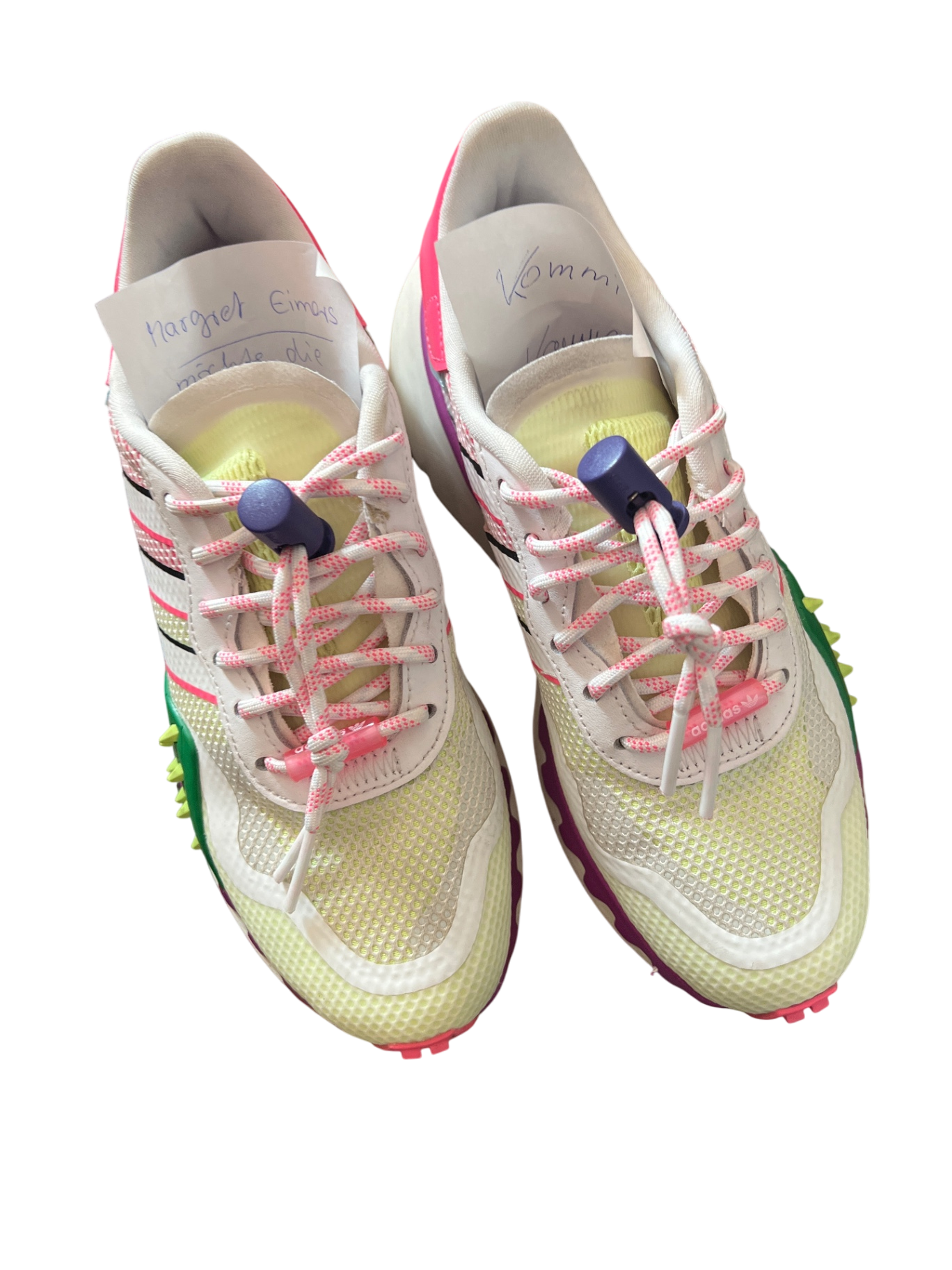 Adidas Sneaker Weiß, Pink Gr.: 37,5