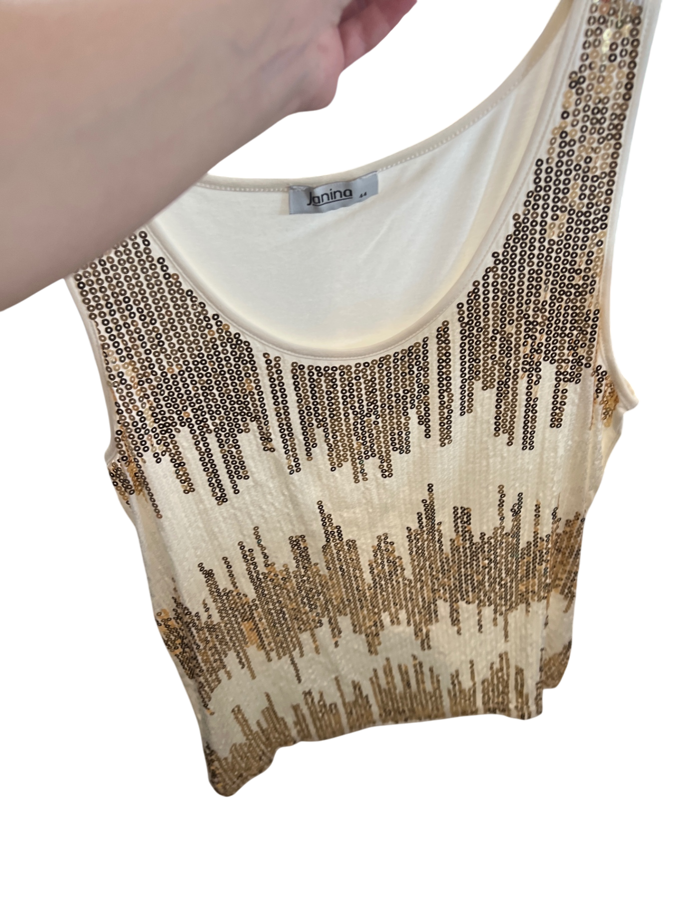Janina Top Beige Gr.: 44