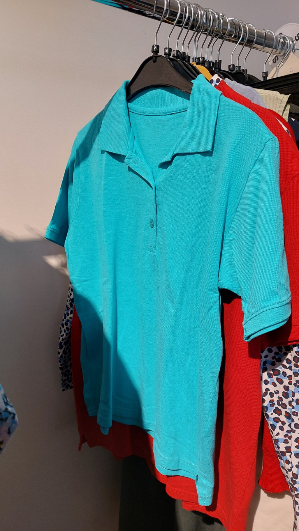 C&A Polohemd Türkis Gr.: XL