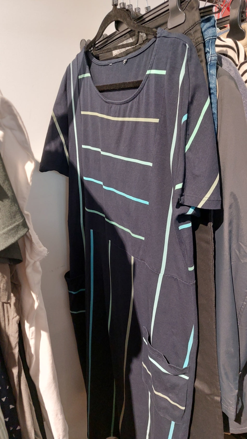 Kleid Dunkelblau Gr.: XXXL