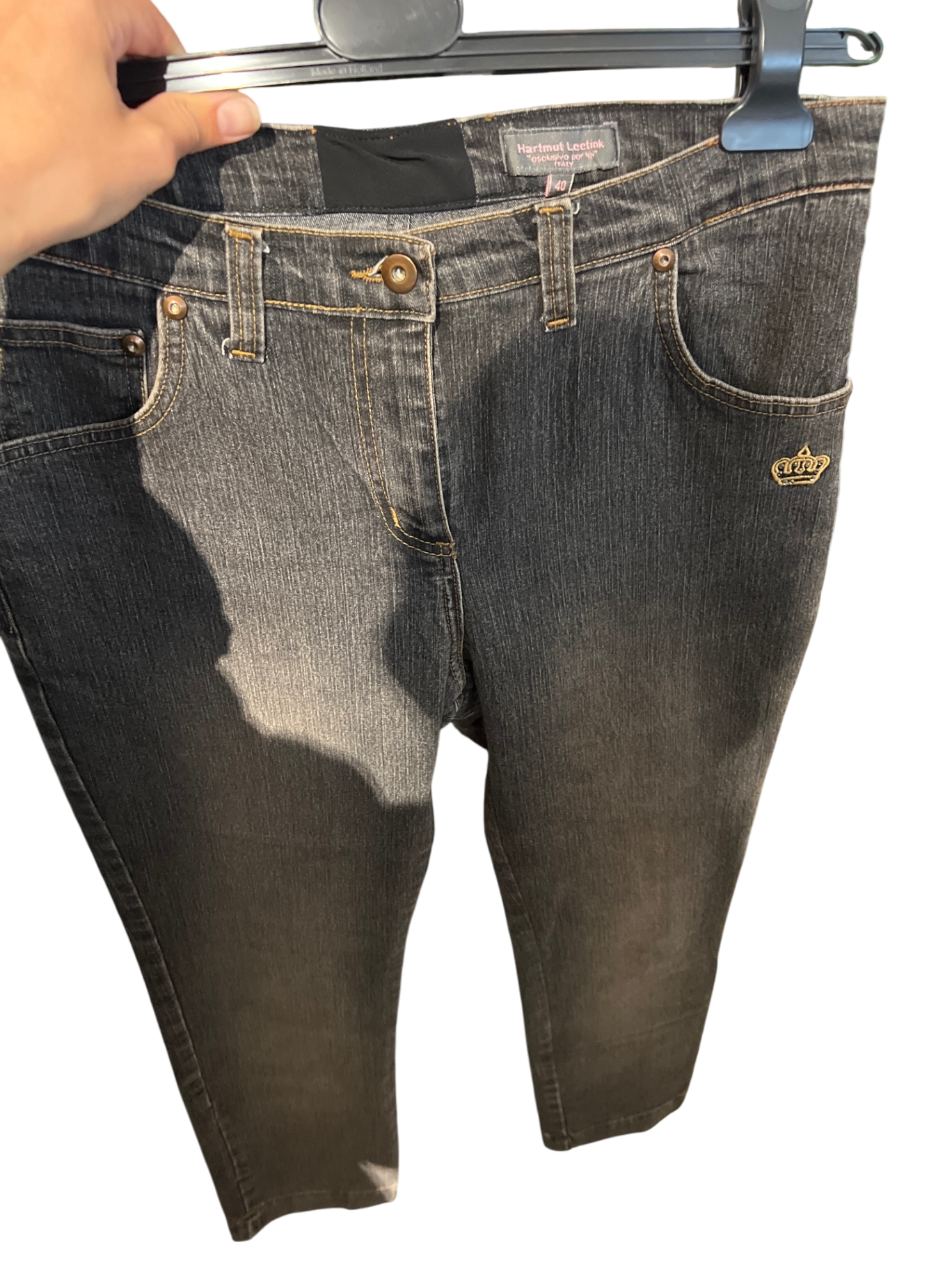Hartmut Leetink Jeans Grau Gr.: XL