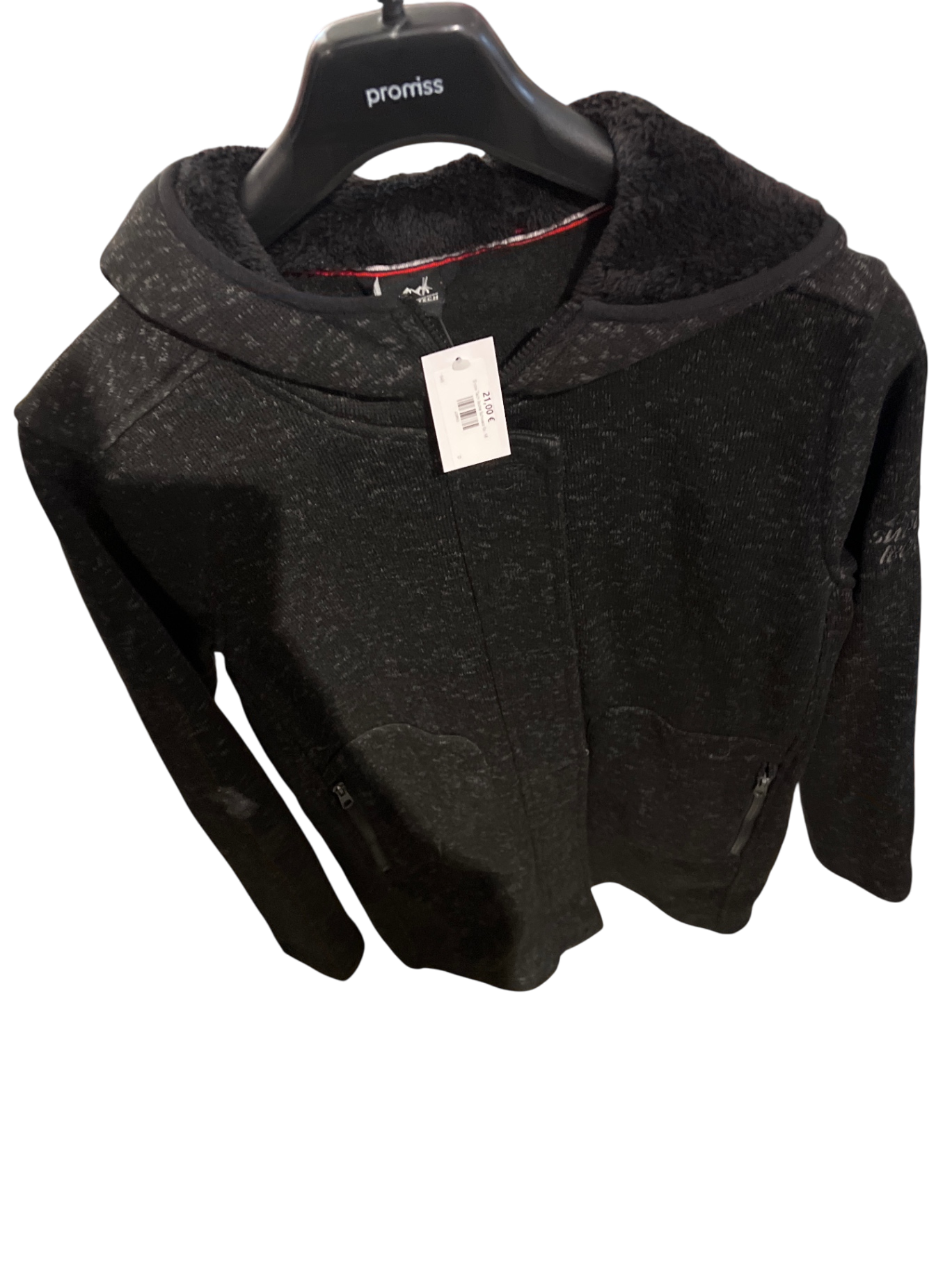 Snow Tech Jacke Schwarz Gr.: M
