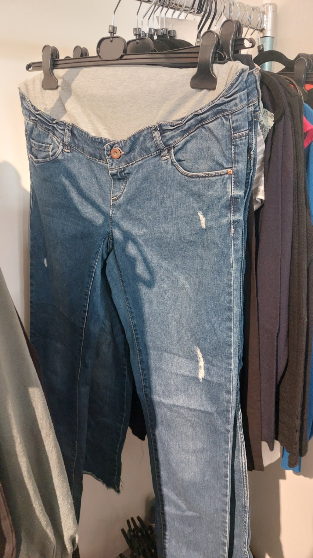 Mamaliciuos Umstands-Hose Blau Gr.: 34