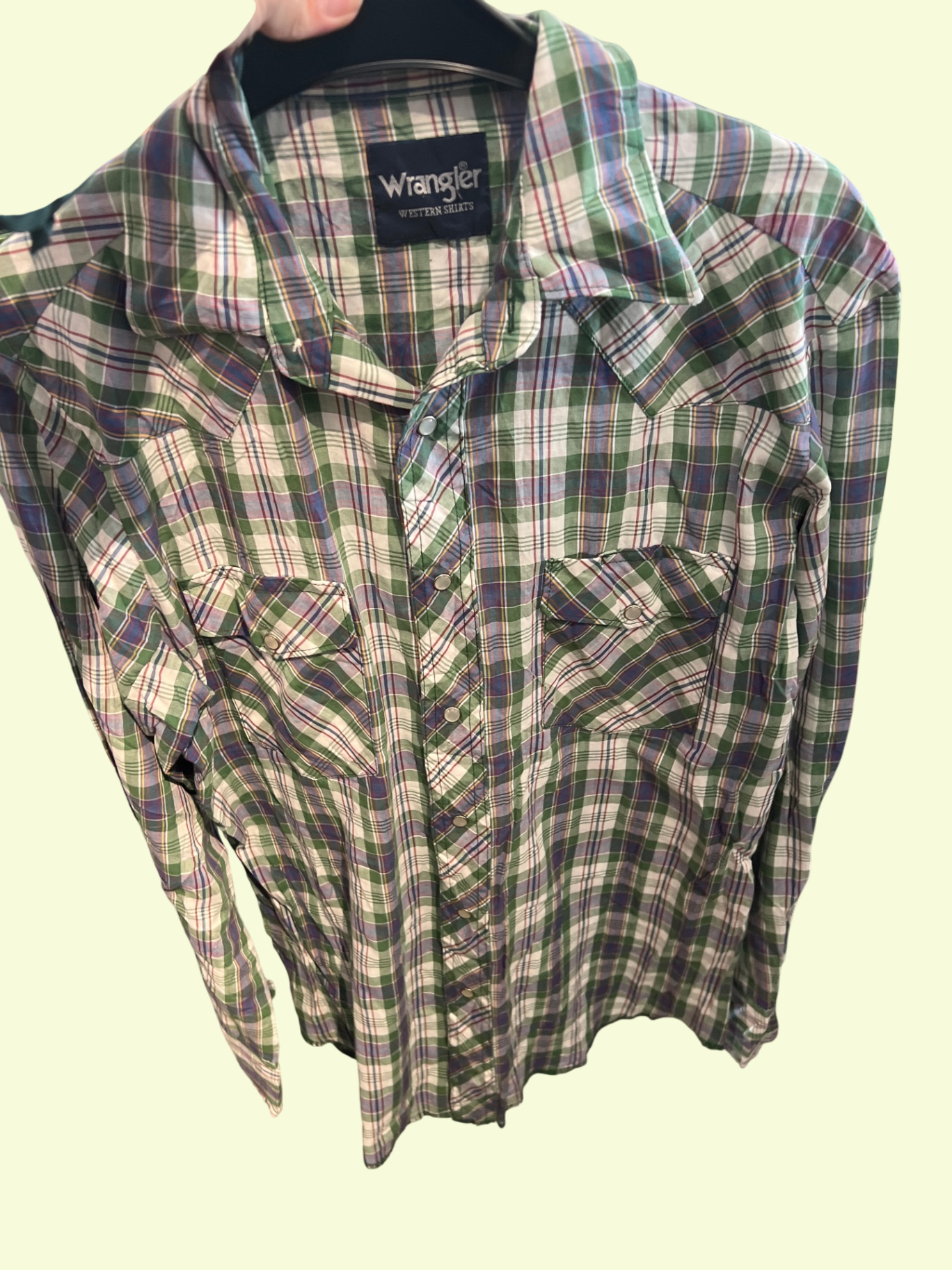 Wrangler Hemd Grün Gr.: L