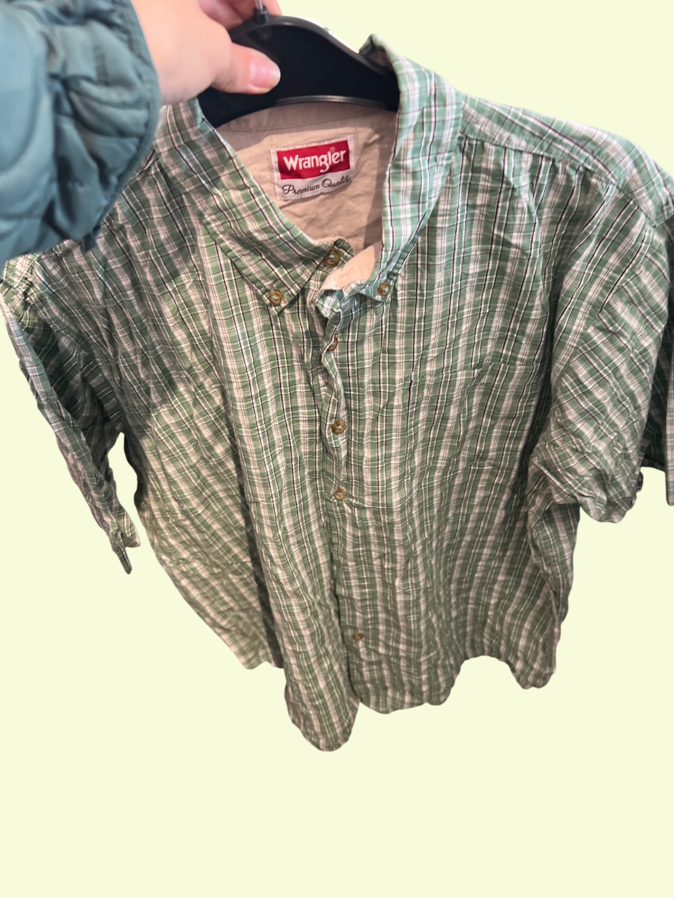 Wrangler Hemd Grün Gr.: M